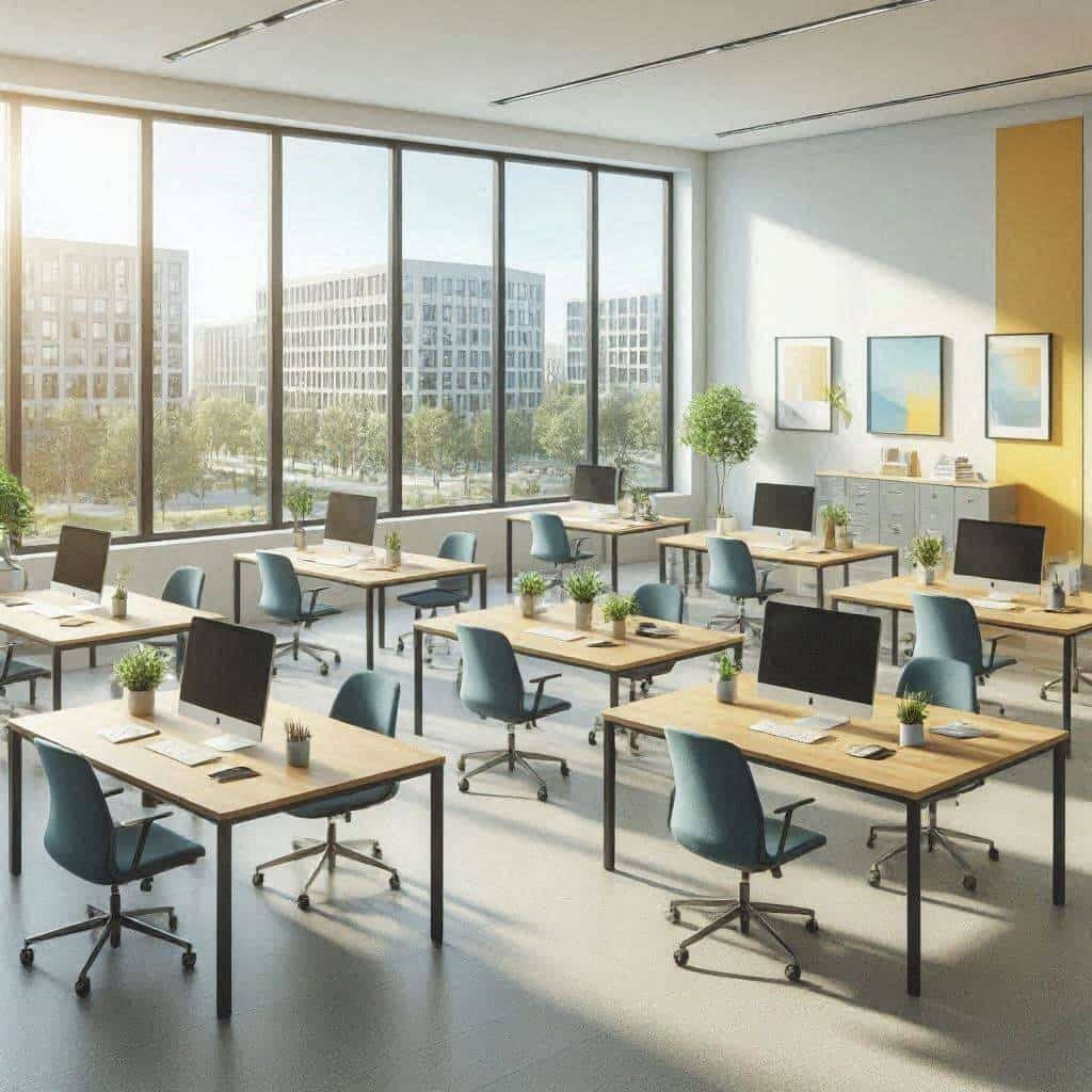 咨询公司在写字楼办公推进中小企业控制成本时遇到绿植维护集中进场该怎么协调